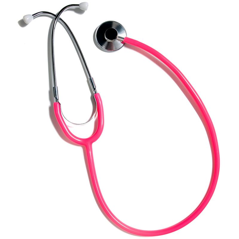 Pink Doctor's Stethoscope Toy - Doctor Or Nurse Pretend Play Costume Accessories and Prop Toys for Kids - 1 Piece