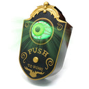 Skeleteen Spooky Door Bell Prop - Halloween Fake Light Up Outdoor Indoor Doorbell - 1 Piece