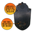 Skeleteen Spooky Door Bell Prop - Halloween Fake Light Up Outdoor Indoor Doorbell - 1 Piece