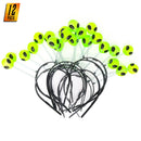 Alien Boppers Kids Party Favors - Glow in The Dark Headband Aliens - Pack of 12