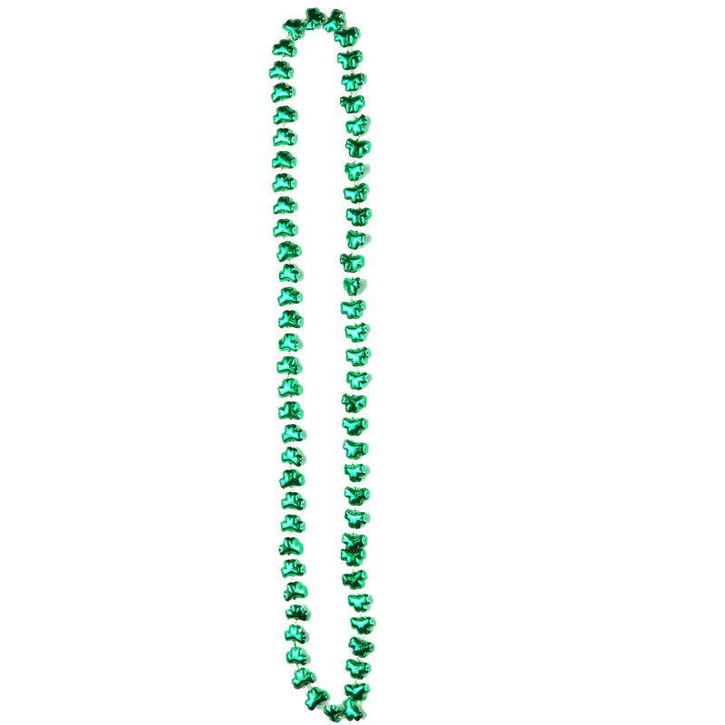  Skeleteen Mardi Gras Beads Necklaces - Assorted Colors  Gasparilla Beaded Costume Necklace for Party - 144 Necklaces : Toys & Games