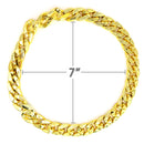 Rapper Gold Chain Accessory - 90s Hip Hop Fake Gold Costume Necklace - 1 Piece