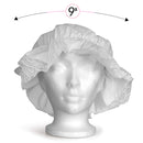 White Mob Cap Accessory - Grandma Night Bonnet Colonial Costume Nightcap Mop Hat Accessories for Maid Girls and Women