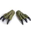 Dinosaur Claws Costume Accessories - Velociraptor Pretend Play Dino Paw Gloves Cosplay Accessories for Adults and Kids