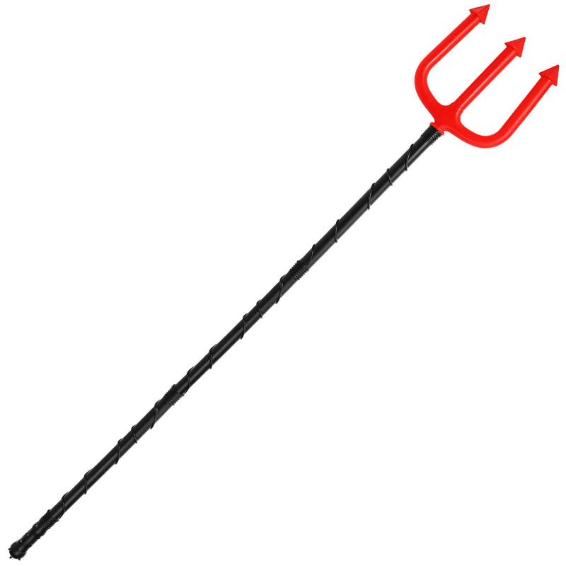 Devil Pitchfork Costume Accessories - Devils Demon Prop Pitch Fork Trident Accessory for Adults and Kids