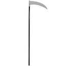 Skeleteen Grey Death Scythe Staff - Grim Reaper Death Costume Accessories Weapon Scythe Prop