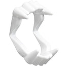 White Sharp Vampire Fangs - Dracula Monster Teeth for Party Favors and Supplies - 12 Pack