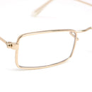 Old Man Costume Glasses - Rectangular Granny Dress Up Eyeglasses - 1 Pair