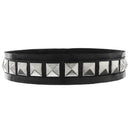 Biker Leather Studded Choker - Gothic Punk Rock N Roll Jewelry Accessories Leather and Metal Collar Costume Necklace