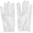 White Child Costume Gloves - Formal Kids Size Wrist Glove Set for Boys and Girls