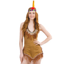 Caveman Bone Costume Necklace - African Jungle Tribal Necklace with Fake Teeth and Bones Accessories for Costumes for Adults and Kids