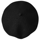 Black French Style Beret - Women's Classic Beret Hat For Casual Use - 1 Piece