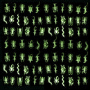 Glow in the Dark Insects - 144 Pieces - Party Favor and Prank Toys - Assorted Reptiles and Bugs Toys Great for Halloween, Birthday Parties, Piatas, Prizes and More - by Skeleteen