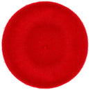 Red French Style Beret - Women's Classic Beret Hat for Casual Use - 1 Piece