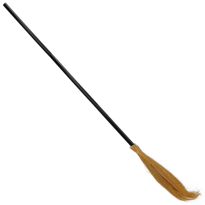 Witch Broomstick Costume Accessories - Realistic Wizard Flying Broom Stick Accessory for Costumes