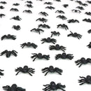 Realistic Spider Table Sprinkles - Fake Spiders for Decorations and Favors - 144 Pieces