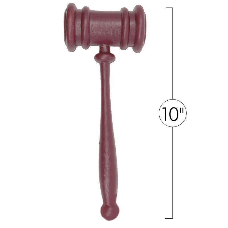 Judge Gavel Costume Accessory - Justice Costume Accessories Props for Courtroom - 1 Piece