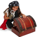 Pirate Captain Gold Hook - Toy Pirates Costume Accessories Plastic Sleeve Dress Up Prop for Adults and Kids