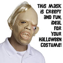Creepy Scary Costume Mask - Ugly Funny Rubber Face Masks Toy Props Costume Accessories for Adults and Children