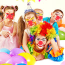 Red Carnival Clown Noses - Red Sponge Nose for Circus Costume Party Supplies - 12 Pieces