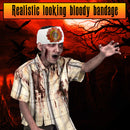 Bloody Wound Gauze Bandage - Halloween Blood Costume Bandages 1 Piece Assorted Styles