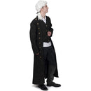 Faux Suede Steampunk Boots - Over The Shoe Black Costume Boots Accessories with Gold Buttons for Medieval and Renaissance Costumes for Adults …