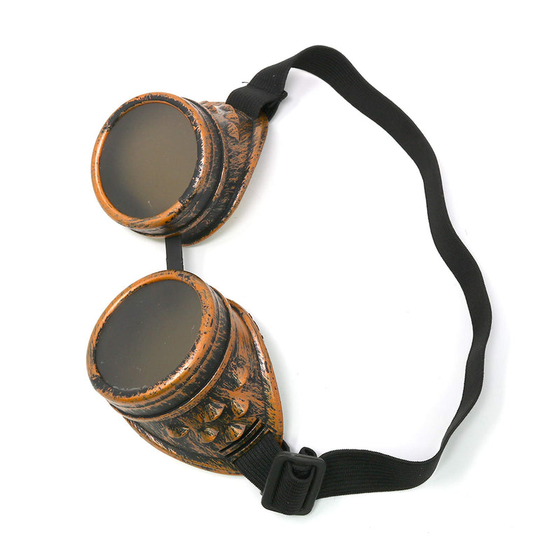 Steampunk Goggles Costume Accessories - Cyber Victorian Welding Glasses - 1 Piece