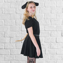 Puppy Dog Costume Set - Brown and Black Dog Ears, Bow Tie and Tail Accessories Kit for Kids of All Ages