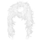 Feather Boa Costume Accessory - 1920's White Boa with Feathers - 1 Piece