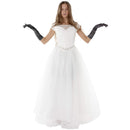 Black Satin Opera Gloves - Roaring 20's Fancy Flapper Elbow Gloves - 1 Pair