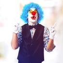 Red Carnival Clown Noses - Red Sponge Nose for Circus Costume Party Supplies - 12 Pieces