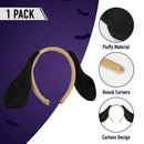 Puppy Dog Costume Set - Brown and Black Dog Ears, Bow Tie and Tail Accessories Kit for Kids of All Ages