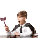 Judge Gavel Costume Accessory - Justice Costume Accessories Props for Courtroom - 1 Piece