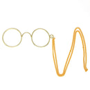 Pince Nez Spectacle Glasses - Theodore Roosevelt Armless Dress Up Glasses - 1 Pair