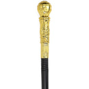 Gold Costume Walking Cane Elegant Prop Stick Dress Canes Costume Accessories for Adults and Kids