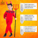 Devil Pitchfork Costume Accessories - Devils Demon Prop Pitch Fork Trident Accessory for Adults and Kids