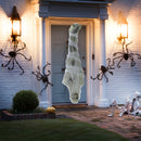 Hanging Cocoon Corpse Decoration - Fake Human Skeleton Body Cocooned Prop for Outdoor and Indoor Haunted House Decorations