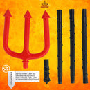 Devil Pitchfork Costume Accessories - Devils Demon Prop Pitch Fork Trident Accessory for Adults and Kids