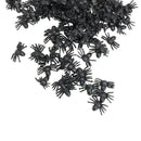 Realistic Spider Table Sprinkles - Fake Spiders for Decorations and Favors - 144 Pieces